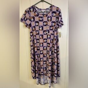 LuLaRoe Disney Carly Donald Duck Dress XS
